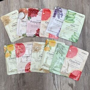 Skincare Sheet Mask Set - set of 12